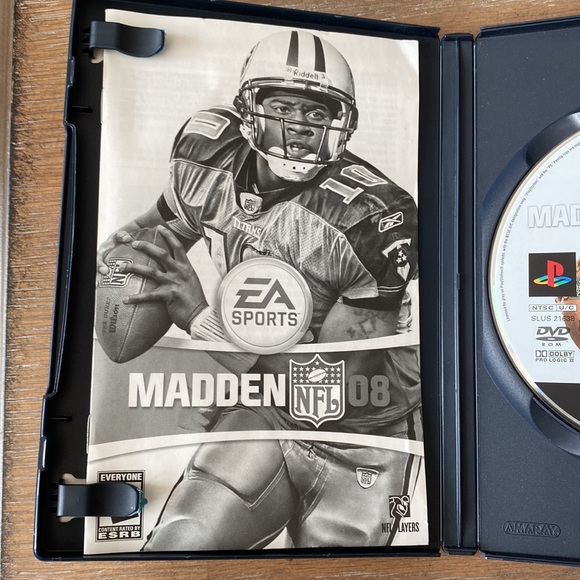Original "Madden 2008" PlayStation 2 Game - Picture 3 of 6